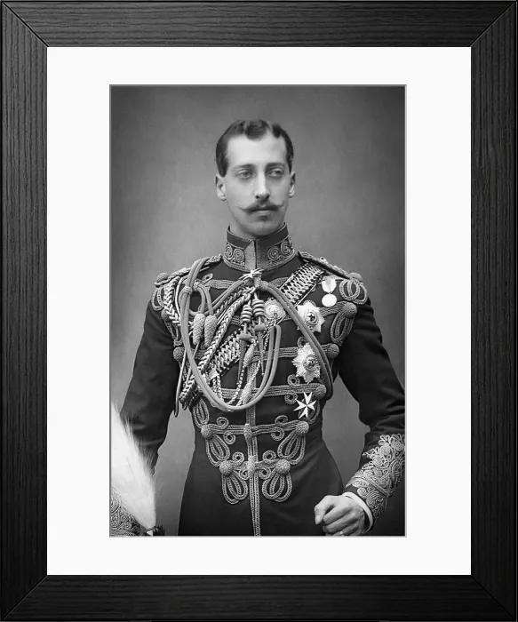 Framed Print : Prince Albert Victor Christian Framed Print : Prince Albert Victor Christian