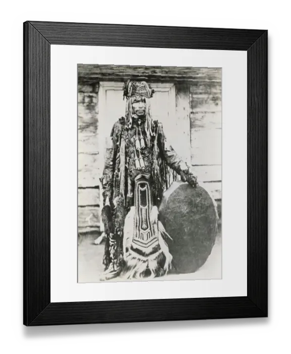 Framed Print : Northern Siberian Tribesman Framed Print : Northern Siberian Tribesman