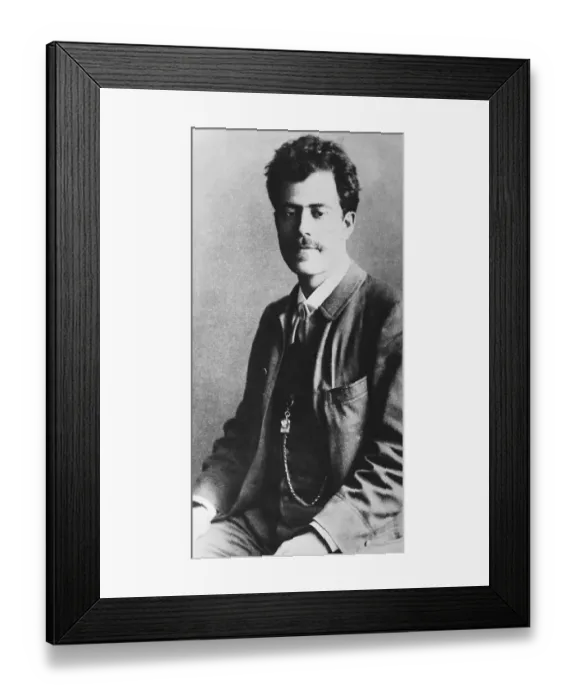 Framed Print : Austrian Composer Gustav Mahler Framed Print : Austrian Composer Gustav Mahler