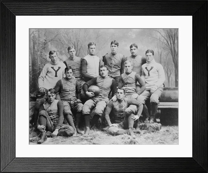 Framed Print : Yale Football Team Framed Print : Yale Football Team