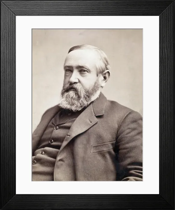 Framed Print : President Benjamin Harrison Framed Print : President Benjamin Harrison