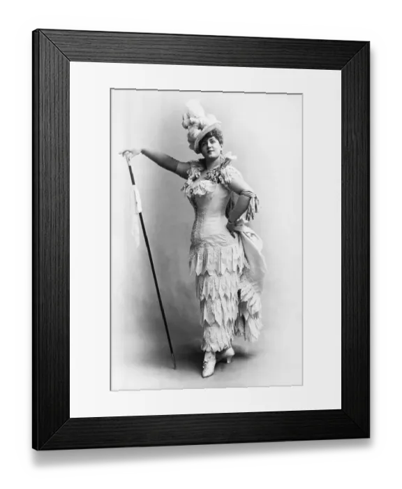 Framed Print : Actress Lillian Russell Framed Print : Actress Lillian Russell