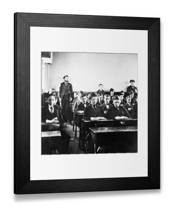 Framed Print : Grammar School in New York Framed Print : Grammar School in New York
