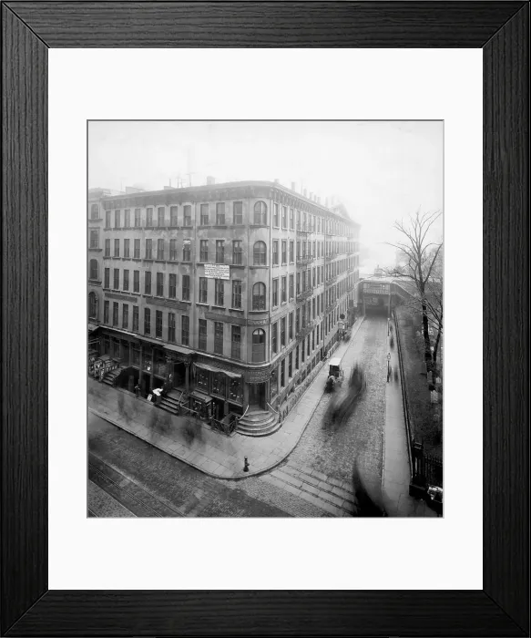 Framed Print : The Empire Building Looking West on Broadway