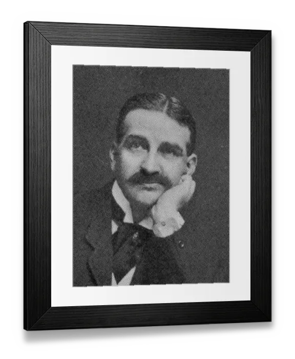 Framed Print : Frank Baum Framed Print : Frank Baum