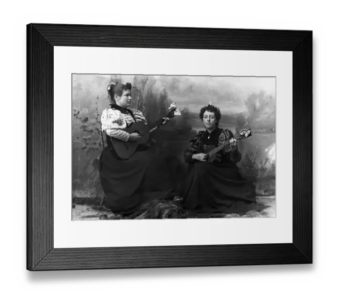 Framed Print : Woman Playing Guitar Framed Print : Woman Playing Guitar