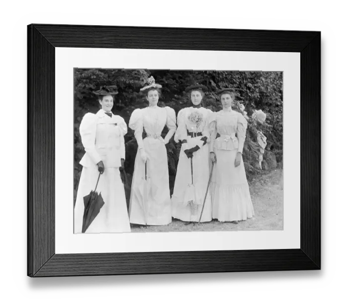 Framed Print : Women's Fashions Framed Print : Women's Fashions