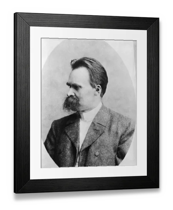 Framed Print : Philosopher Friedrich Nietzsche Framed Print : Philosopher Friedrich Nietzsche