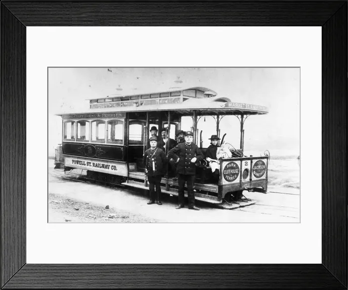 Framed Print : San Francisco Cable Car Framed Print : San Francisco Cable Car