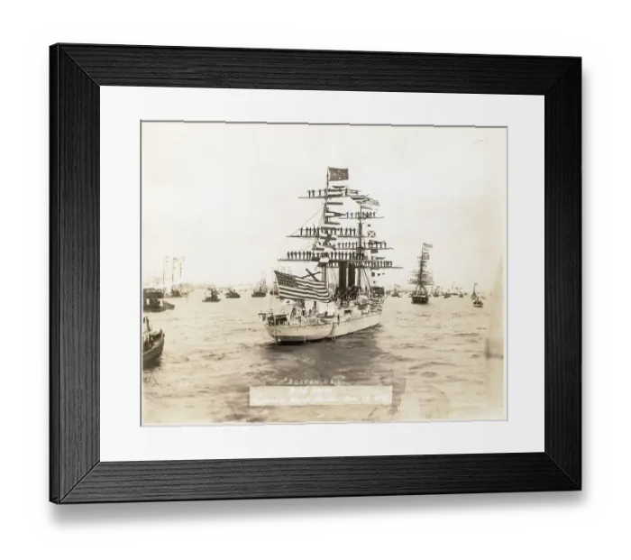 Framed Print : The Uss Boston In The Water; Ships; Phot Framed Print : The Uss Boston In The Water; Ships; Phot