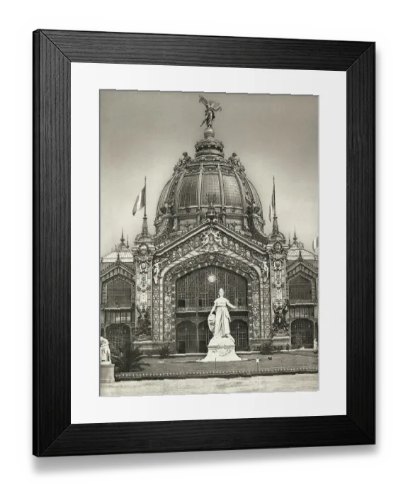 Framed Print : Exterior of Universal Exposition Framed Print : Exterior of Universal Exposition