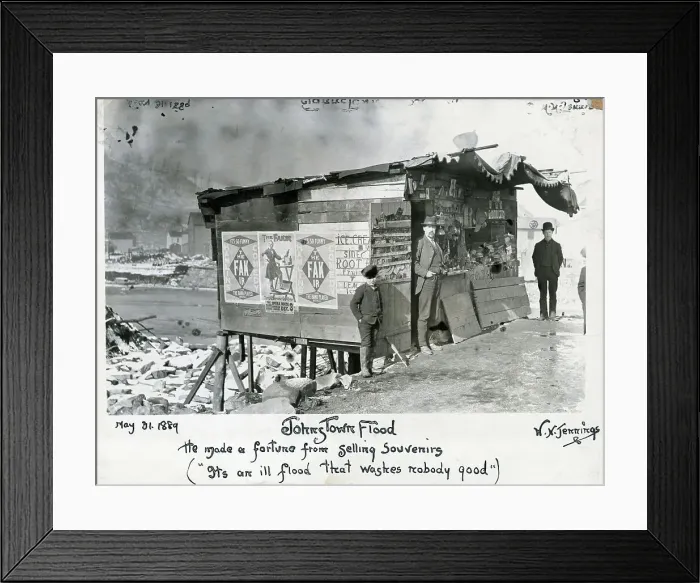 Framed Print : Flood Souvenir Shack By Debris &River Framed Print : Flood Souvenir Shack By Debris &River