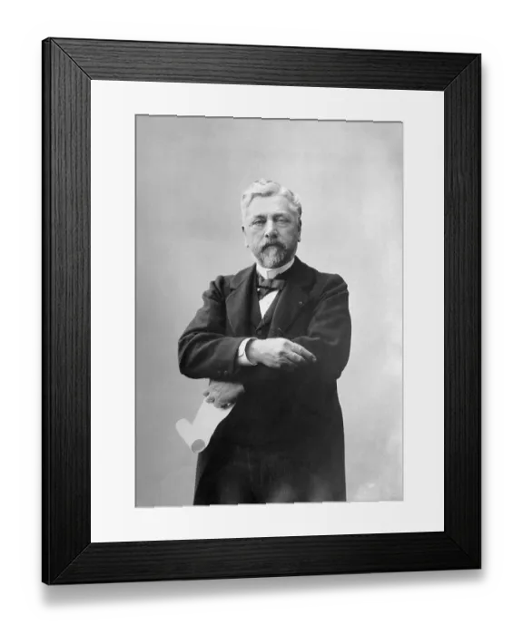 Framed Print : Gustave Eiffel