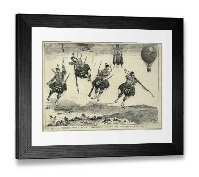 Framed Print : Suggestion for Aerial Warfare Framed Print : Suggestion for Aerial Warfare