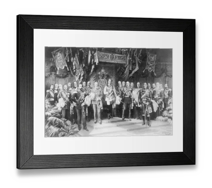 Framed Print : William II After His Coronation Framed Print : William II After His Coronation