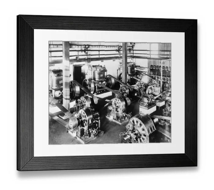Framed Print : Westinghouse Power Plant Framed Print : Westinghouse Power Plant