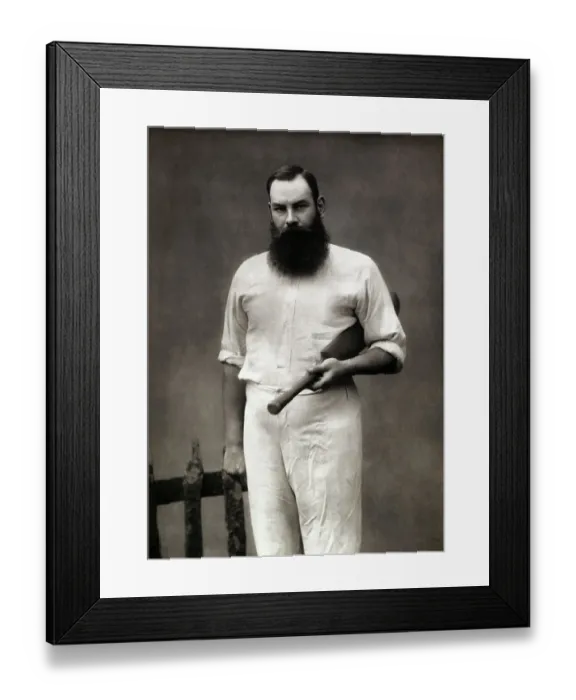 Framed Print : Champion Cricketer W.G. Grace Framed Print : Champion Cricketer W.G. Grace