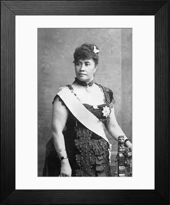 Framed Print : Queen Liliuokalani of Hawaii Framed Print : Queen Liliuokalani of Hawaii