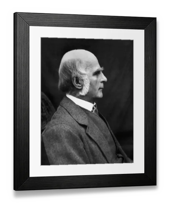 Framed Print : Francis Galton