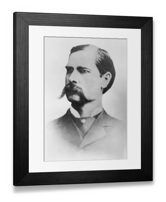 Framed Print : Wyatt Earp Framed Print : Wyatt Earp