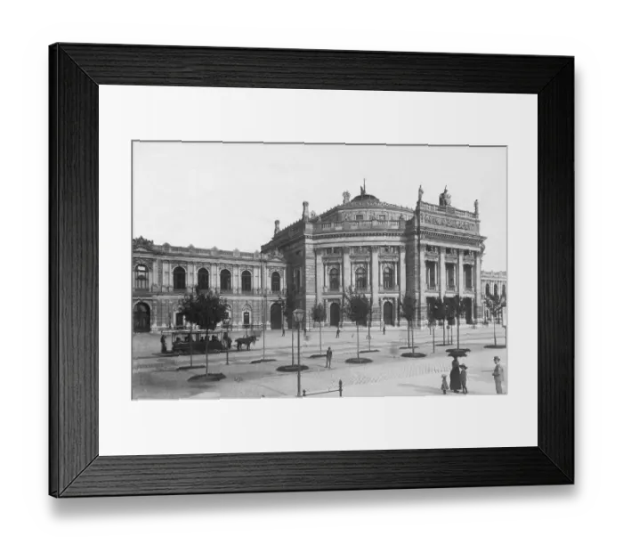 Framed Print : Exterior View of Burgtheater Framed Print : Exterior View of Burgtheater