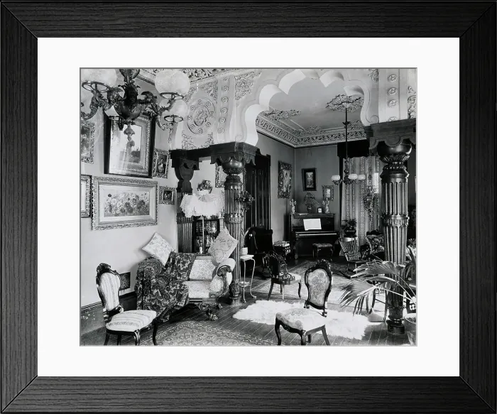 Framed Print : Victorian Interior Framed Print : Victorian Interior