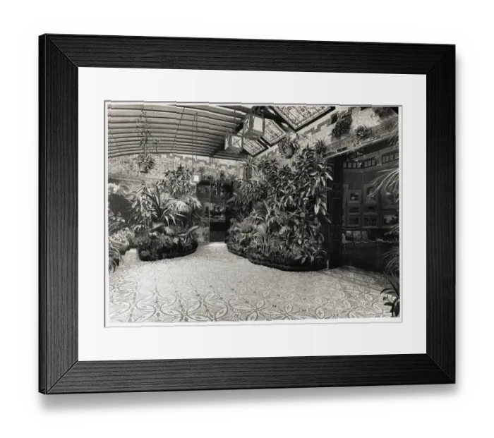 Framed Print : Conservatory of William H. Vanderbilt