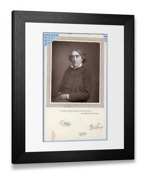 Framed Print : Sir Henry Irving Framed Print : Sir Henry Irving
