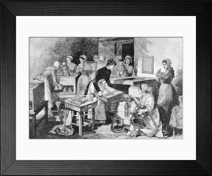 Framed Print : Hospital Ward with Babies in Incubation Framed Print : Hospital Ward with Babies in Incubation