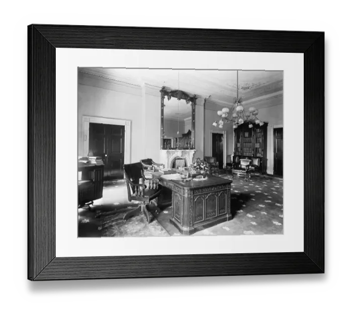 Framed Print : White House Office Of The President Framed Print : White House Office Of The President