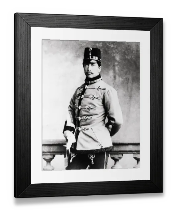 Framed Print : Portrait of Kaiser Wilhelm II in Military Uniform Framed Print : Portrait of Kaiser Wilhelm II in Military Uniform
