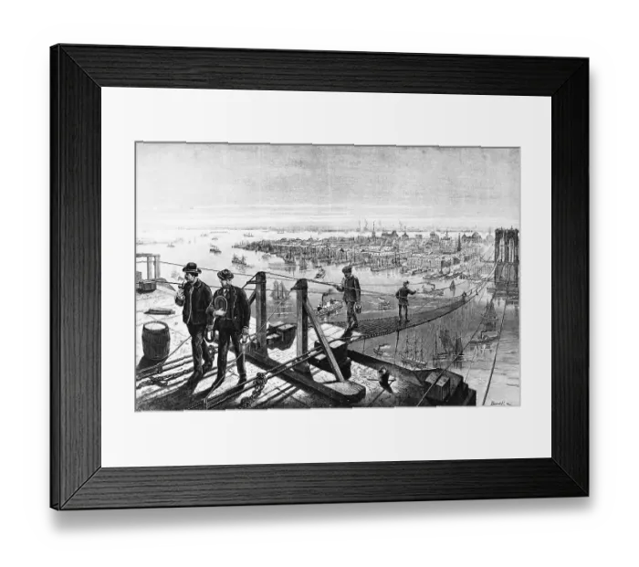 Framed Print : Brooklyn Bridge Framed Print : Brooklyn Bridge