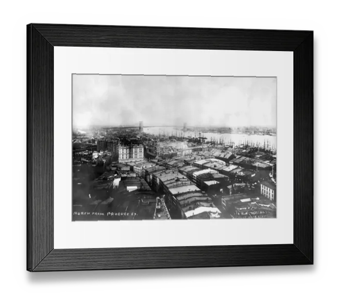 Framed Print : Aerial View Of New York City Framed Print : Aerial View Of New York City