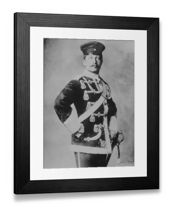 Framed Print : Portrait of Kaiser Wilhelm Framed Print : Portrait of Kaiser Wilhelm