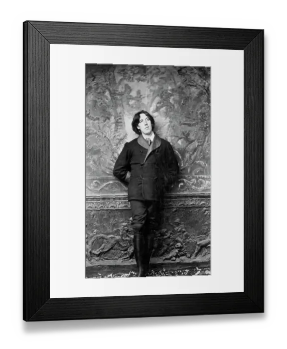 Framed Print : Oscar Wilde Framed Print : Oscar Wilde