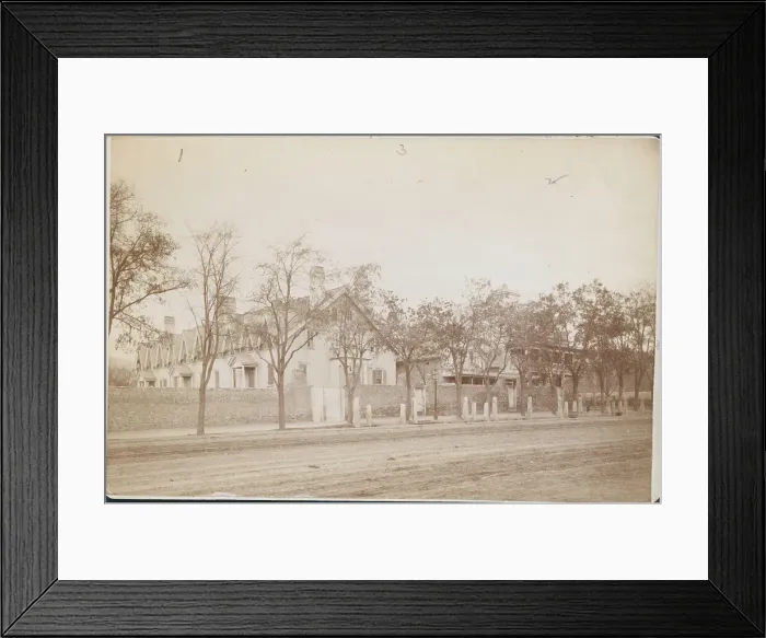Framed Print : The Home of Brigham Young Framed Print : The Home of Brigham Young