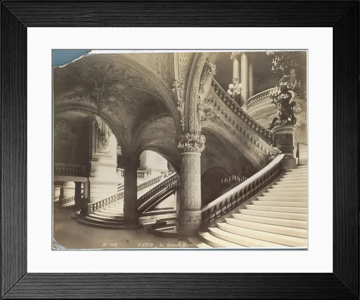 Framed Print : Interior of Grand Parisian Opera House Framed Print : Interior of Grand Parisian Opera House