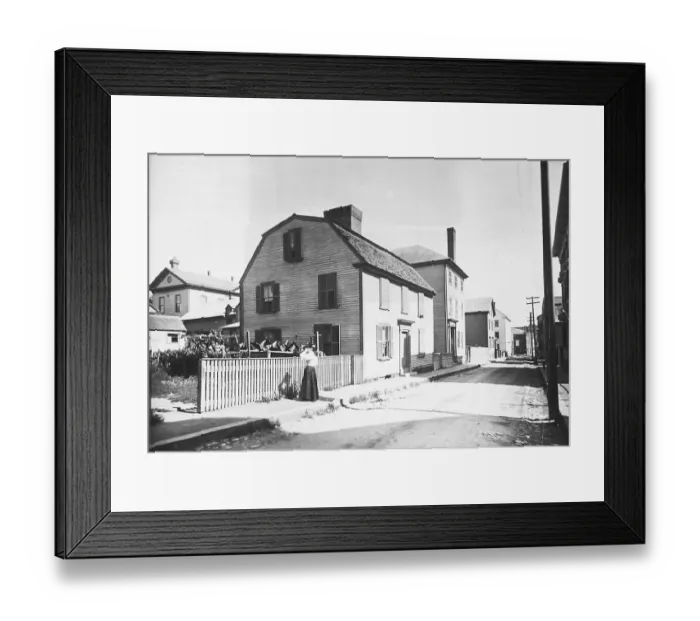 Framed Print : Nathaniel Hawthorne's Birth Home Framed Print : Nathaniel Hawthorne's Birth Home
