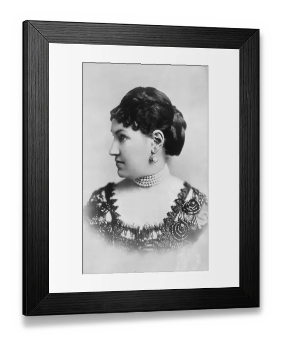 Framed Print : Mrs.William B. Astor in Portrait Framed Print : Mrs.William B. Astor in Portrait