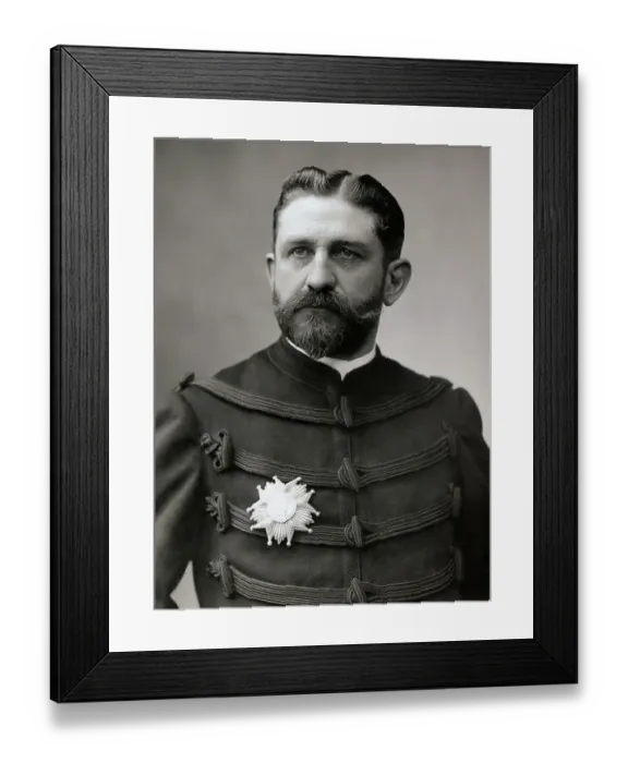 Framed Print : Portrait of Georges Boulanger Framed Print : Portrait of Georges Boulanger