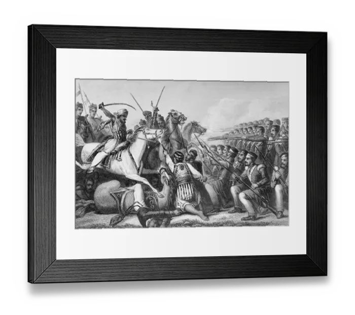 Framed Print : War Site for Early Kanpur Framed Print : War Site for Early Kanpur