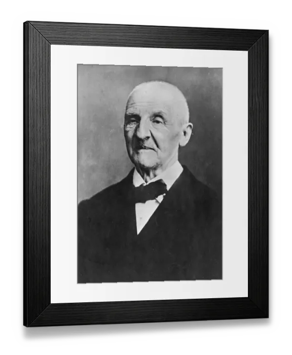 Framed Print : Portrait of Anton Bruckner Framed Print : Portrait of Anton Bruckner