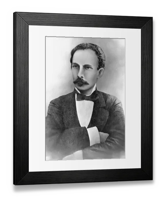 Framed Print : Cuban Independence Fighter Jose Marti Framed Print : Cuban Independence Fighter Jose Marti