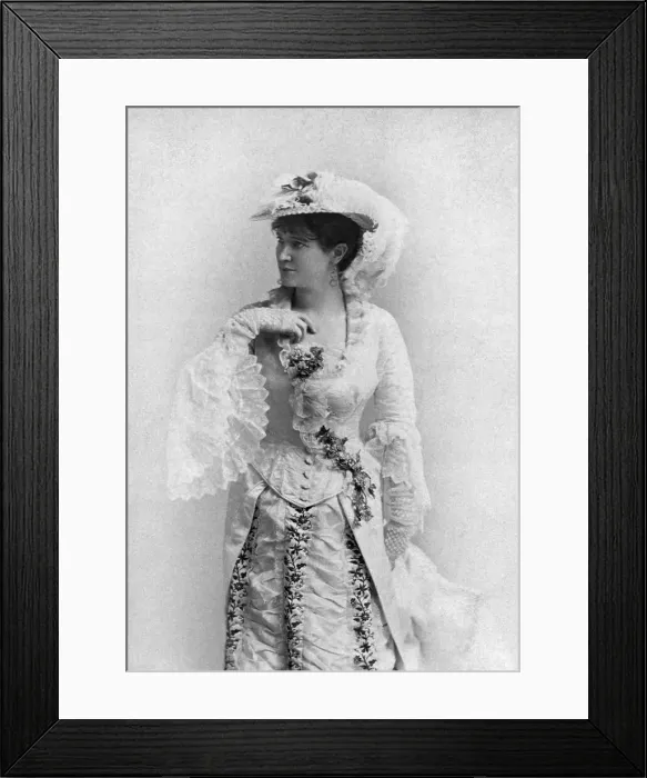 Framed Print : Stage Actress Marie Prescott Framed Print : Stage Actress Marie Prescott