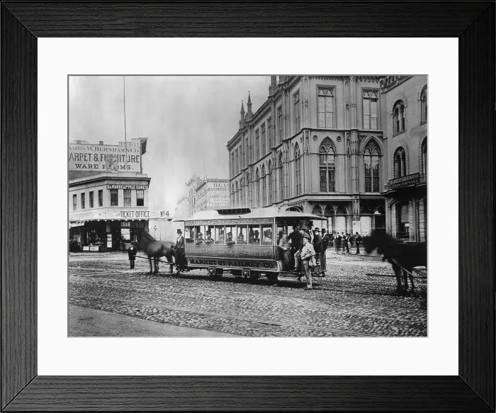 Framed Print : San Francisco Cable Car