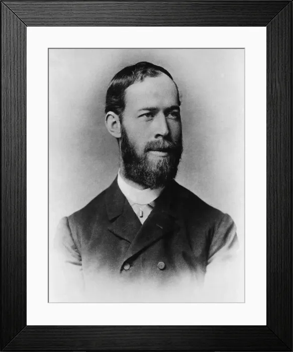 Framed Print : Physicist Heinrich Hertz Framed Print : Physicist Heinrich Hertz