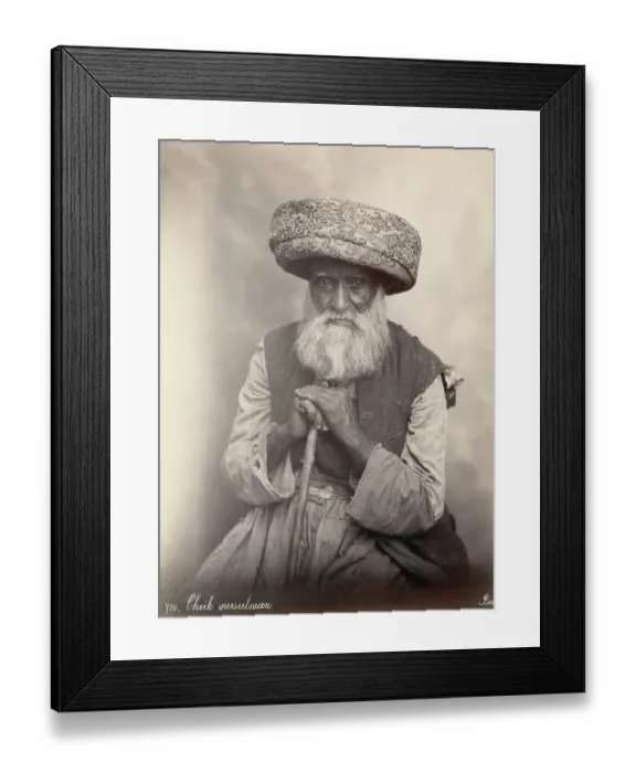 Framed Print : Muslim Sheik Framed Print : Muslim Sheik