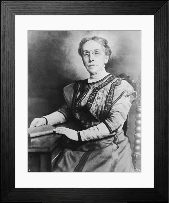 Framed Print : American Educator Ella Flagg Young Framed Print : American Educator Ella Flagg Young