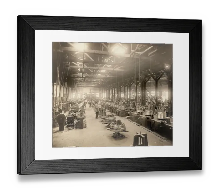 Framed Print : Tokyo Copper Factory Framed Print : Tokyo Copper Factory