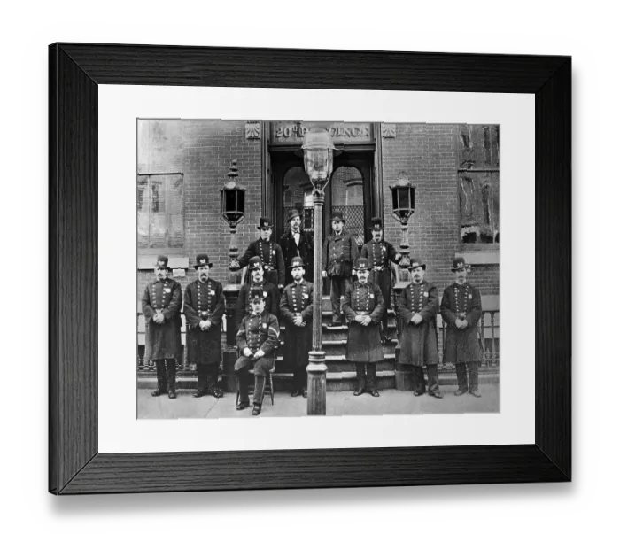 Framed Print : New York City Police Framed Print : New York City Police